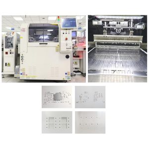 Druk szablonowy dla wydajnej pasty lutowniczej